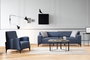 Atelier Del Sofa Petra 3 - Sofá de 3 Plazas Azul
